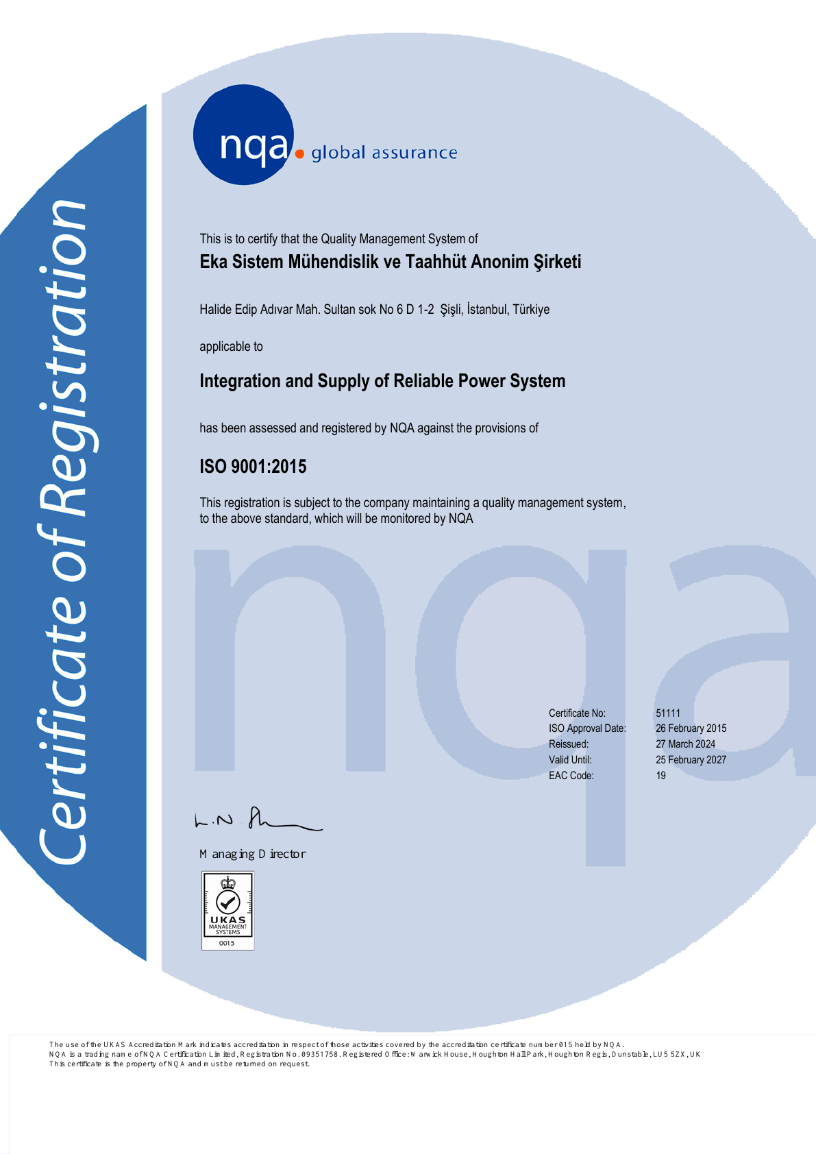 ISO9001 ön izlemesi